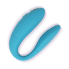 We-Vibe - Sync Go Double Stimulateur Turquoise